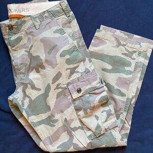 Dockers camo cargo pants 33 x 32